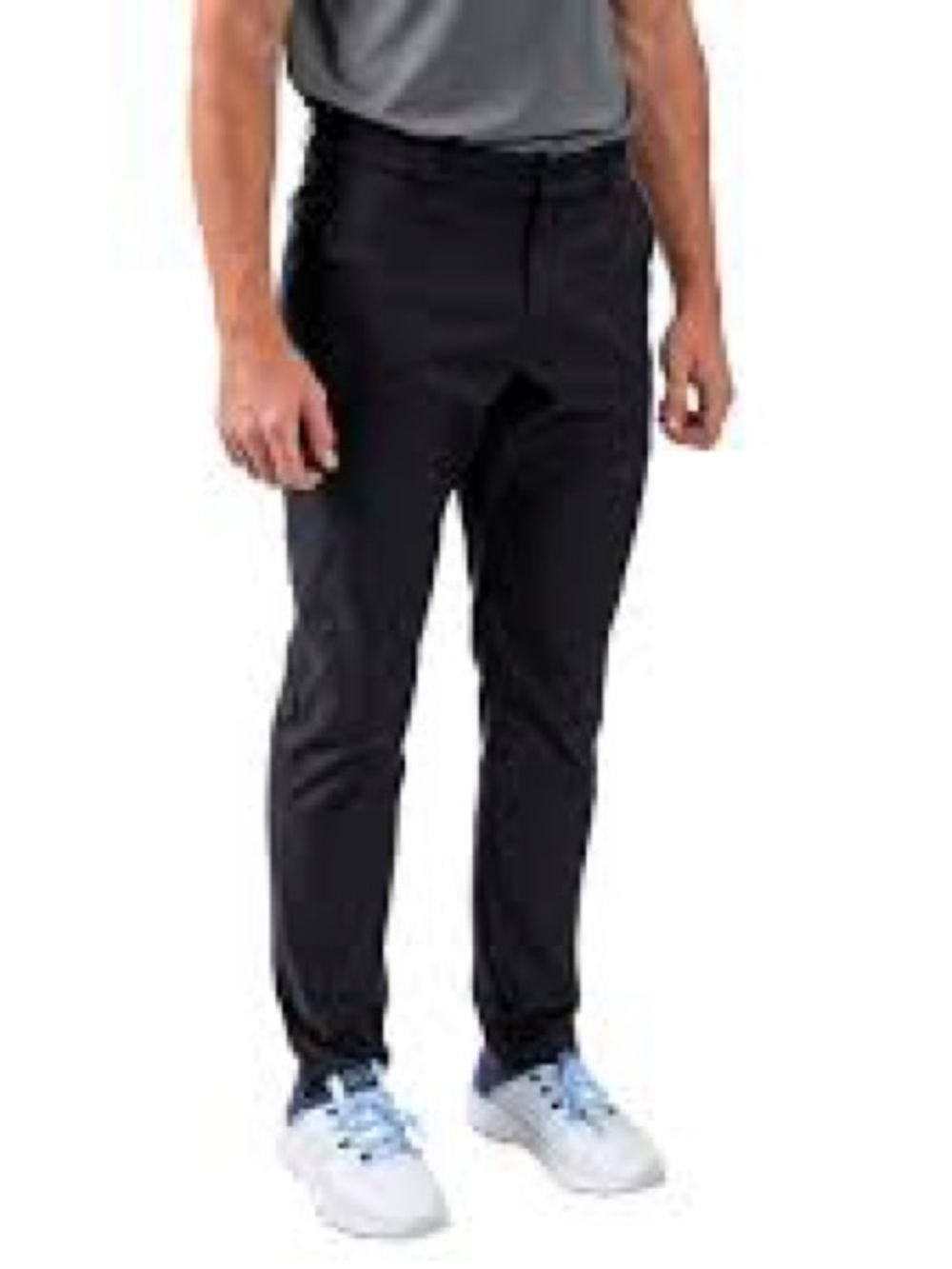 Good Good Men's Black Stretch Performance Pants
